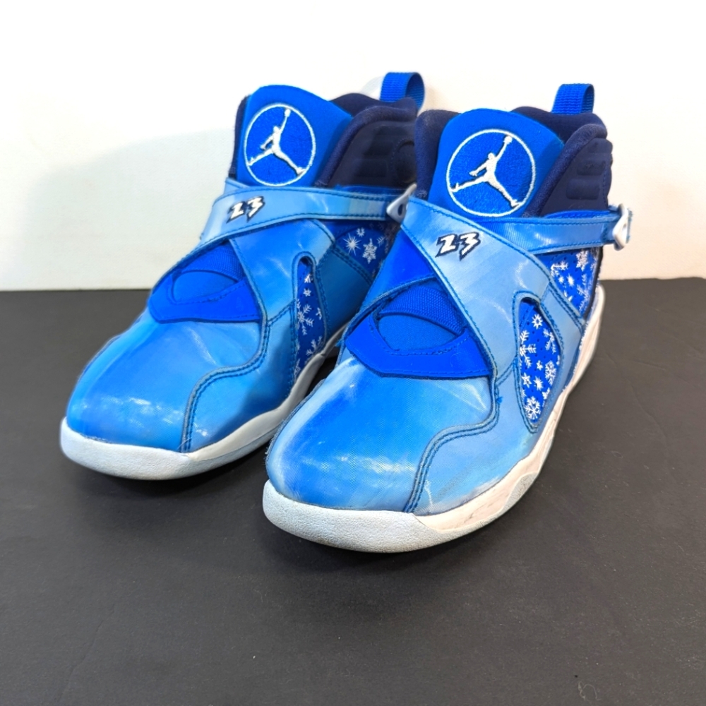 Nike Air Jordan 8 Retro Snow Blizzard 3Y US Women’s 4.5 305369-400 Winter